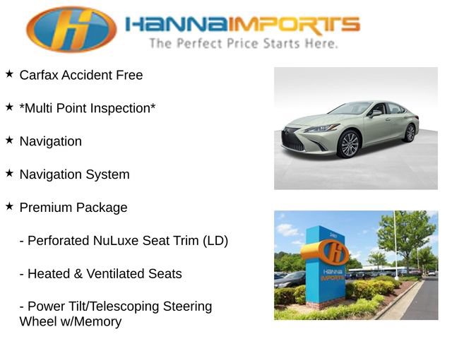 Used 2021 Lexus ES 350 w/ Premium Package image 8