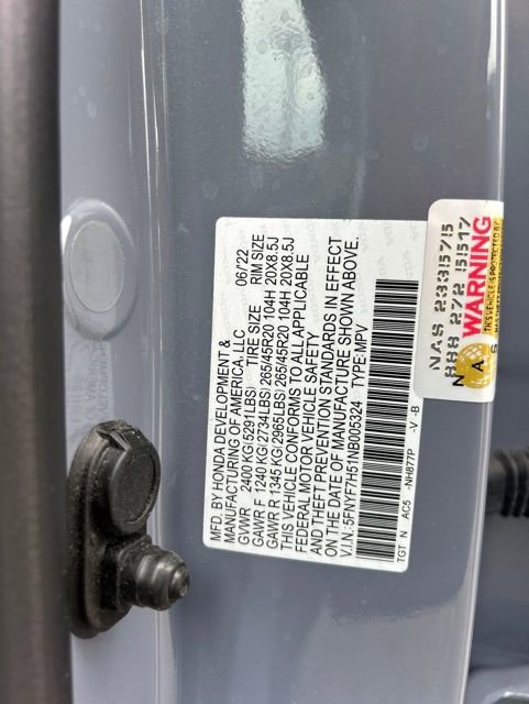 Used 2022 Honda Passport EX-L image 35