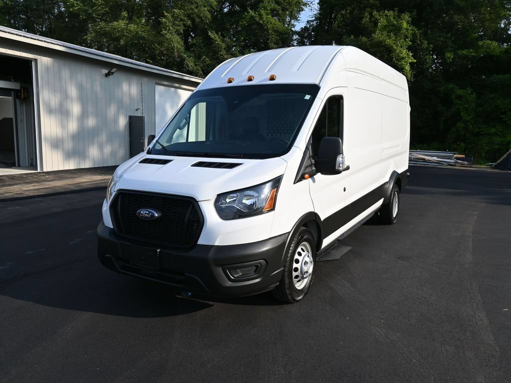 Used 2023 Ford Transit 350 148 High Roof Extended DRW w/ Upfitter Package AWD/4WD image 4