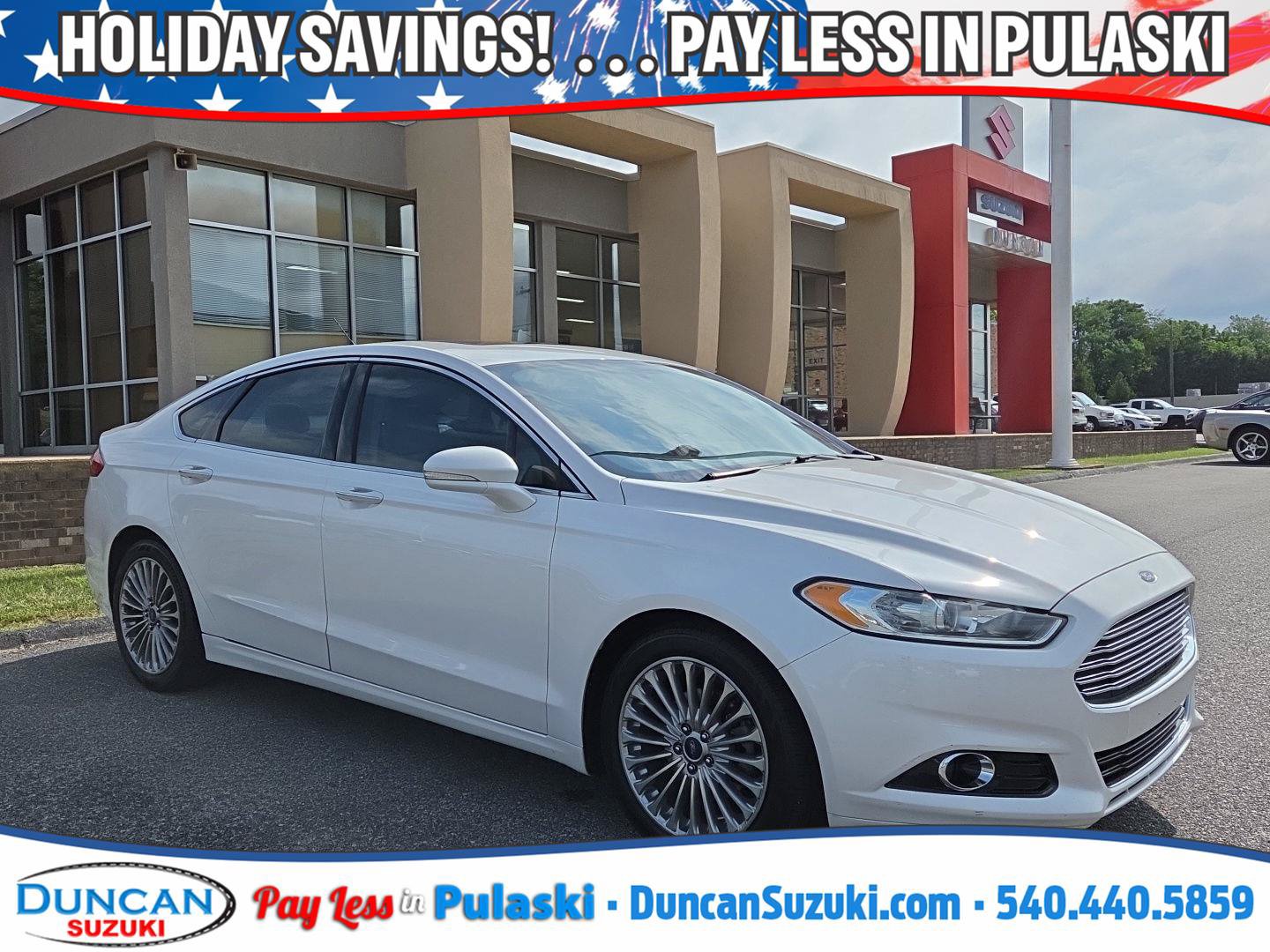 Used 2016 Ford Fusion Titanium FWD image 1