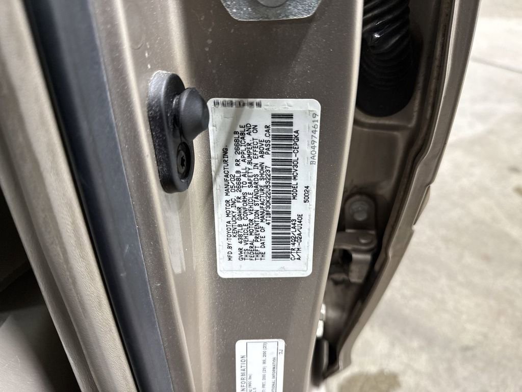 Used 2002 Toyota Camry XLE image 27