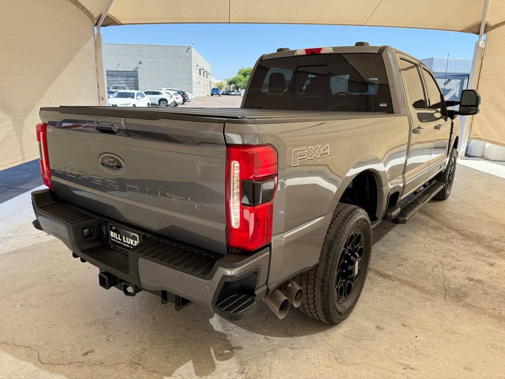 Used 2025 Ford F350 Lariat w/ Black Appearance Package AWD/4WD image 9
