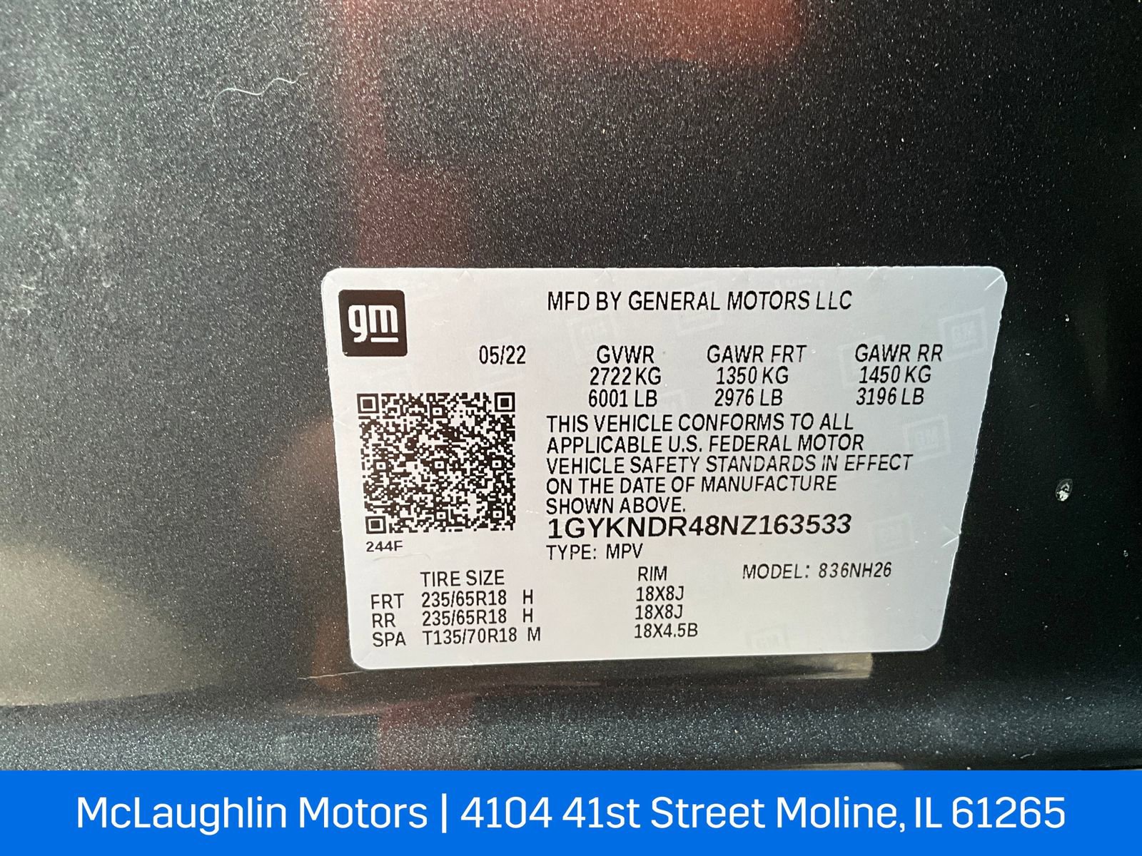 Certified 2022 Cadillac XT5 Premium Luxury image 16