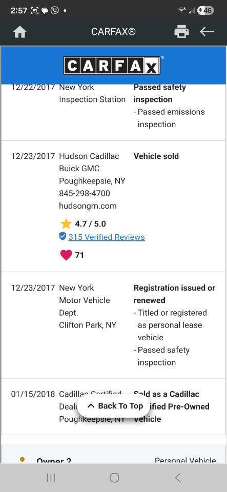 Used 2015 Cadillac SRX Performance w/ Driver Awareness Package AWD/4WD image 60