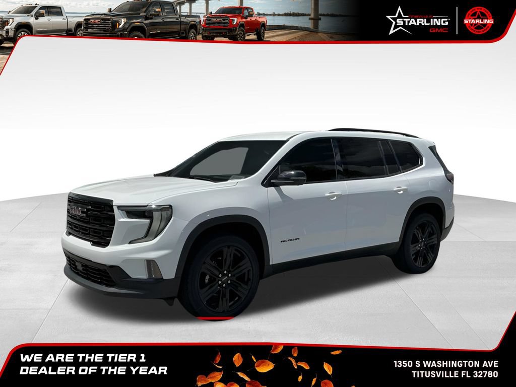 New 2026 GMC Acadia Elevation w/ Black Edition FWD 360° Tour