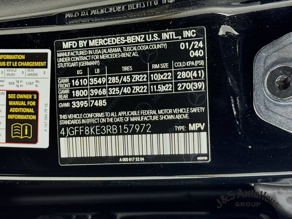 Used 2024 Mercedes-Benz GLS 63 AMG 4MATIC image 42