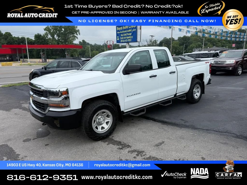 Used 2019 Chevrolet Silverado 1500 W/T AWD/4WD image 3