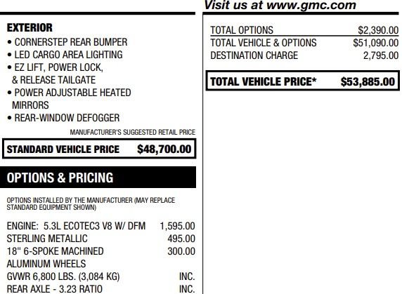 Certified 2026 GMC Sierra 1500 SLE RWD image 2