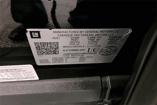 Used 2021 Chevrolet Tahoe RST w/ Luxury Package image 38