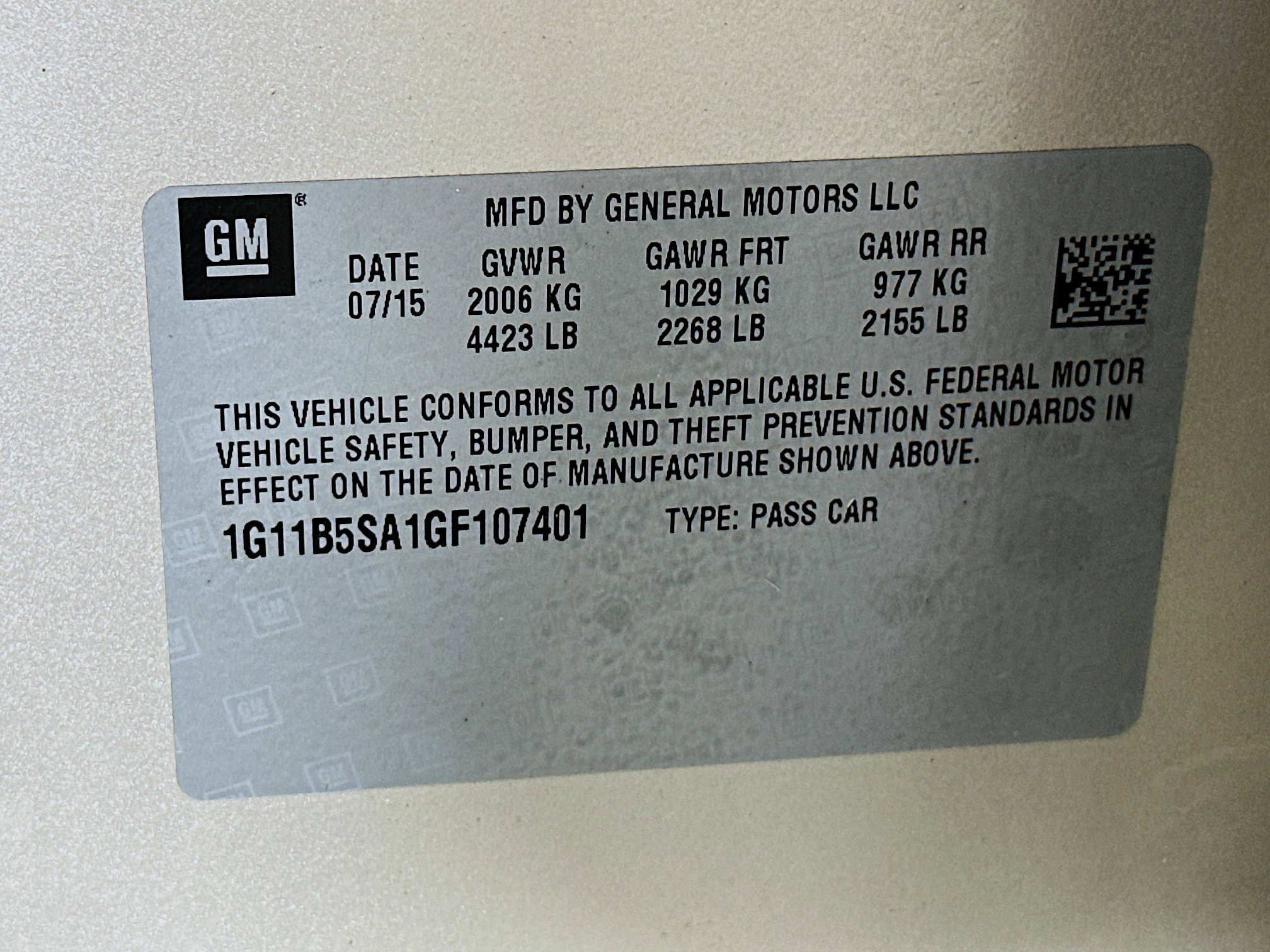 Used 2016 Chevrolet Malibu LS w/ Protection Package FWD image 12