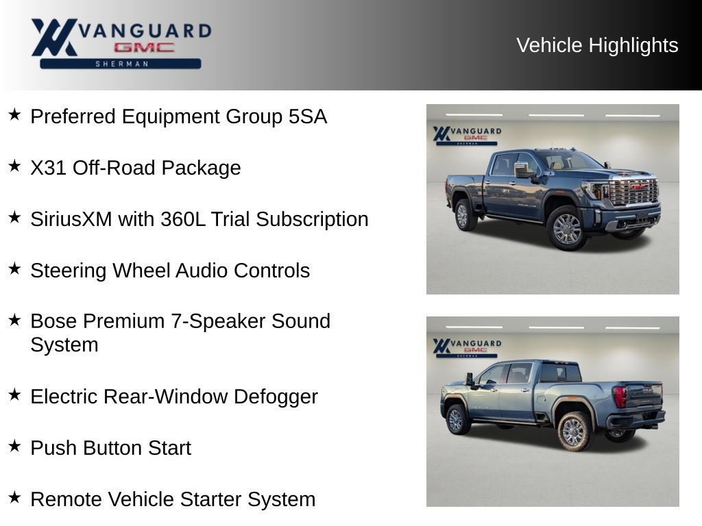 Used 2026 GMC Sierra 2500 Denali w/ Technology Package AWD/4WD image 11