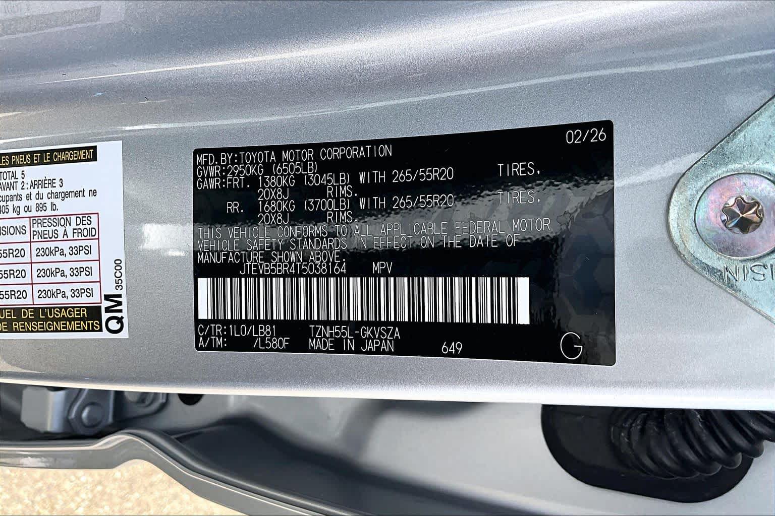 Used 2026 Toyota 4Runner Platinum AWD/4WD image 33