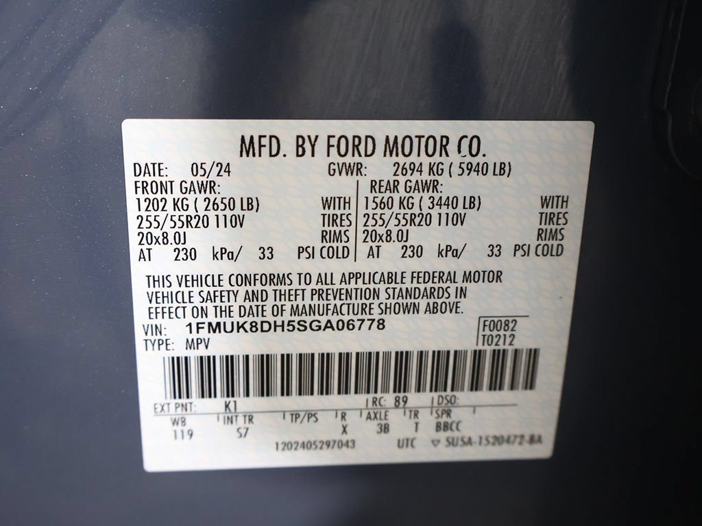 Used 2025 Ford Explorer Active w/ Active Comfort Package AWD/4WD image 55