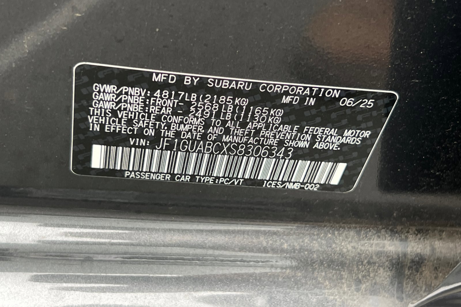 New 2025 Subaru Impreza 2.0i image 26