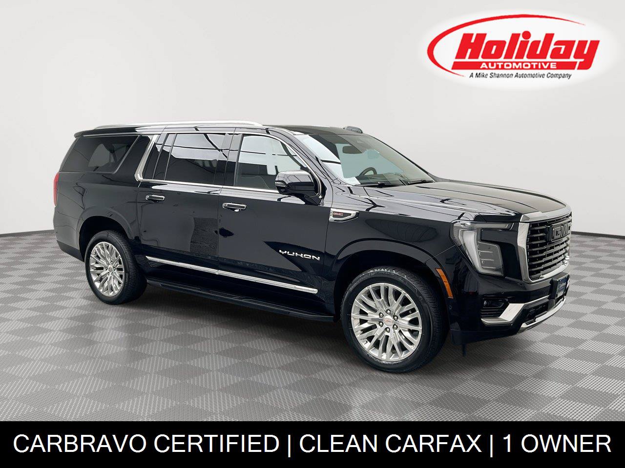 Certified 2025 GMC Yukon XL Elevation w/ LPO, Elevation Black Package