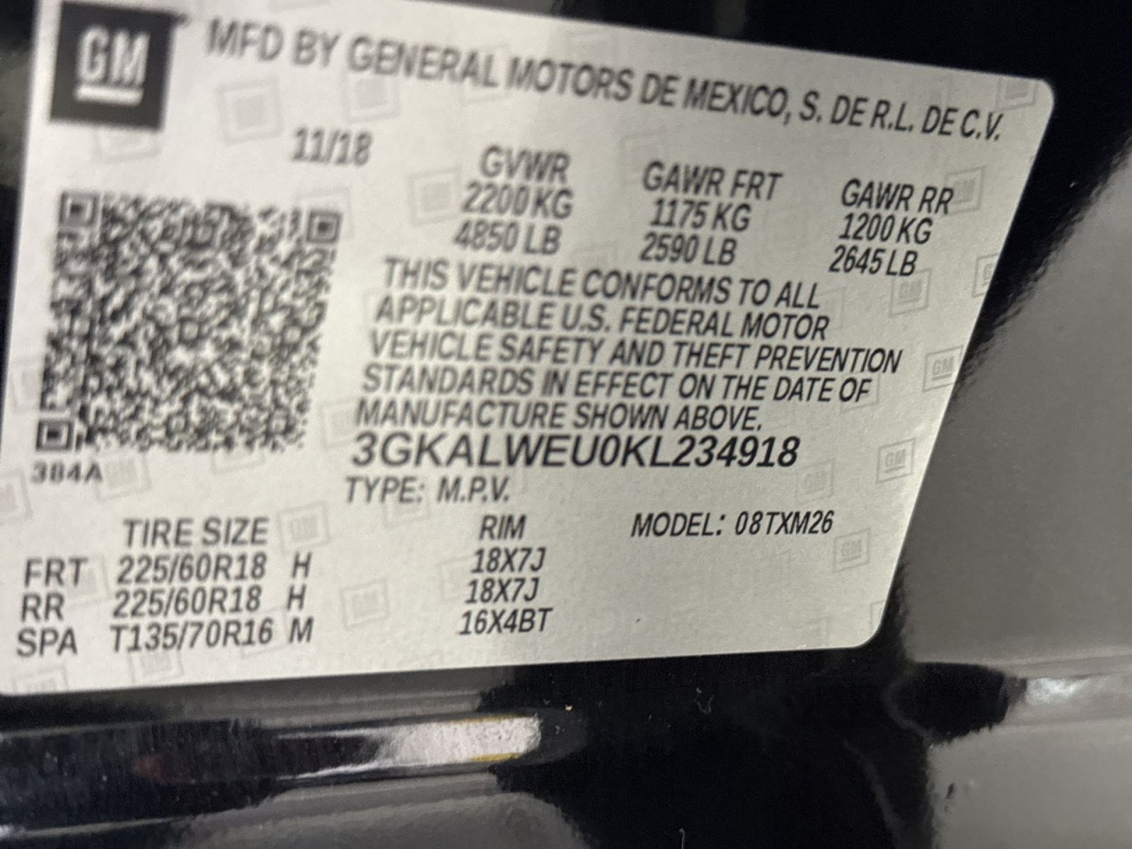 Used 2019 GMC Terrain SLT w/ Infotainment Package II AWD/4WD image 24