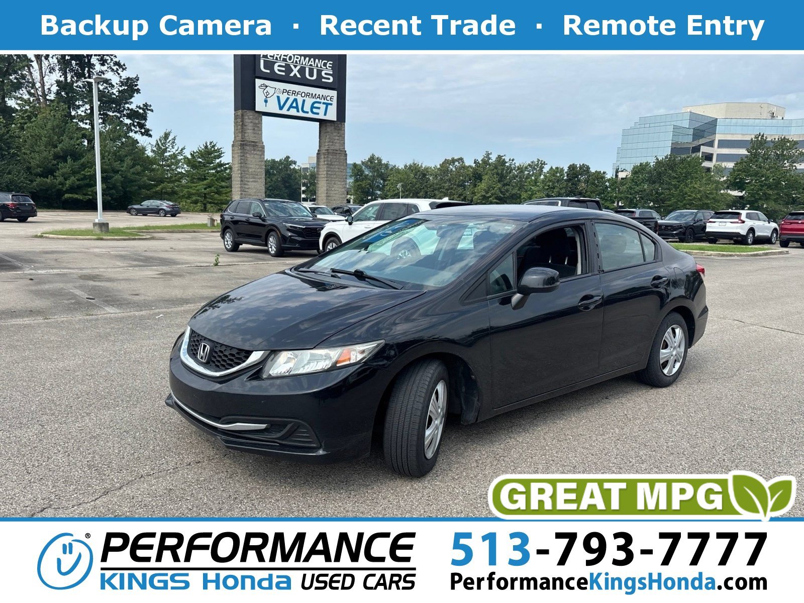 Used 2013 Honda Civic LX