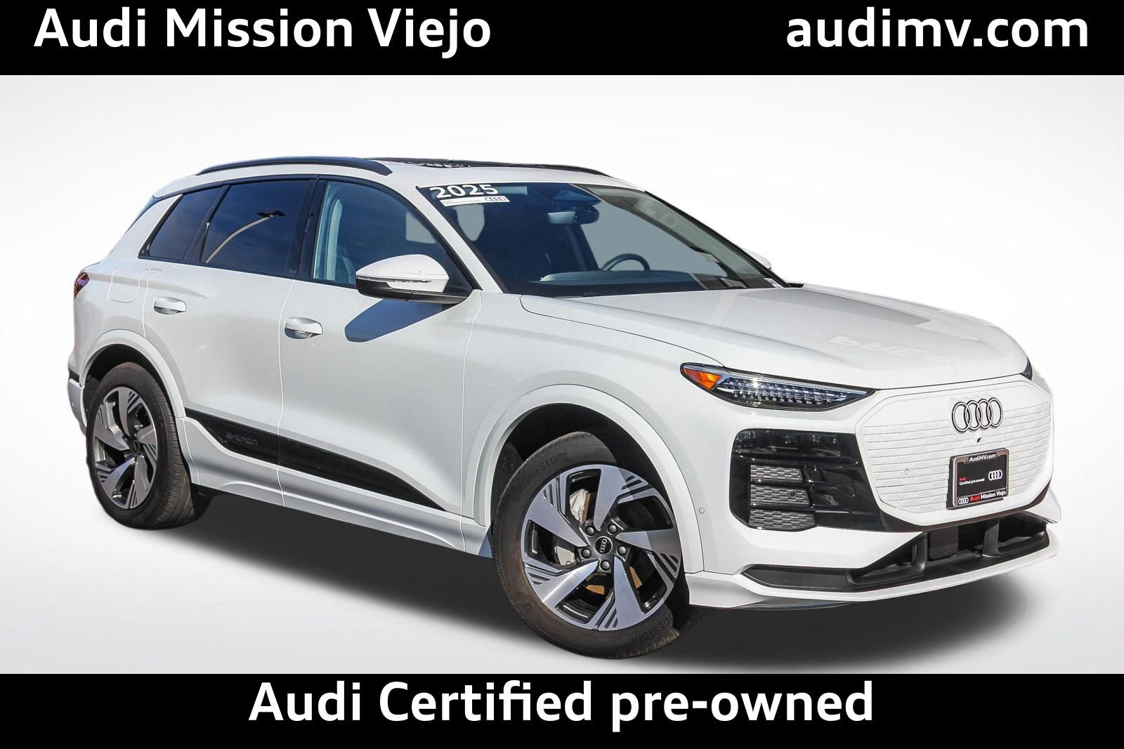 Certified 2025 Audi Q6 e-tron Premium Plus w/ Premium Plus