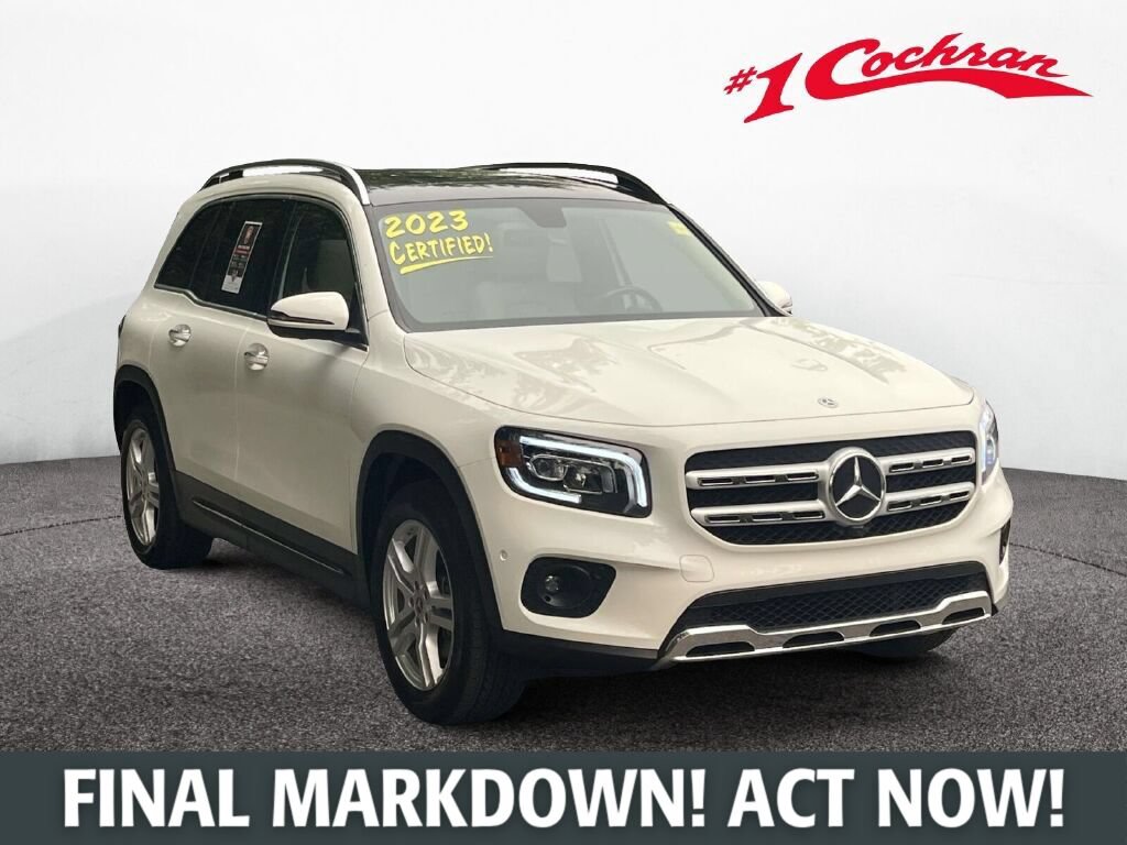 Certified 2023 Mercedes-Benz GLB 250 4MATIC w/ Premium Package