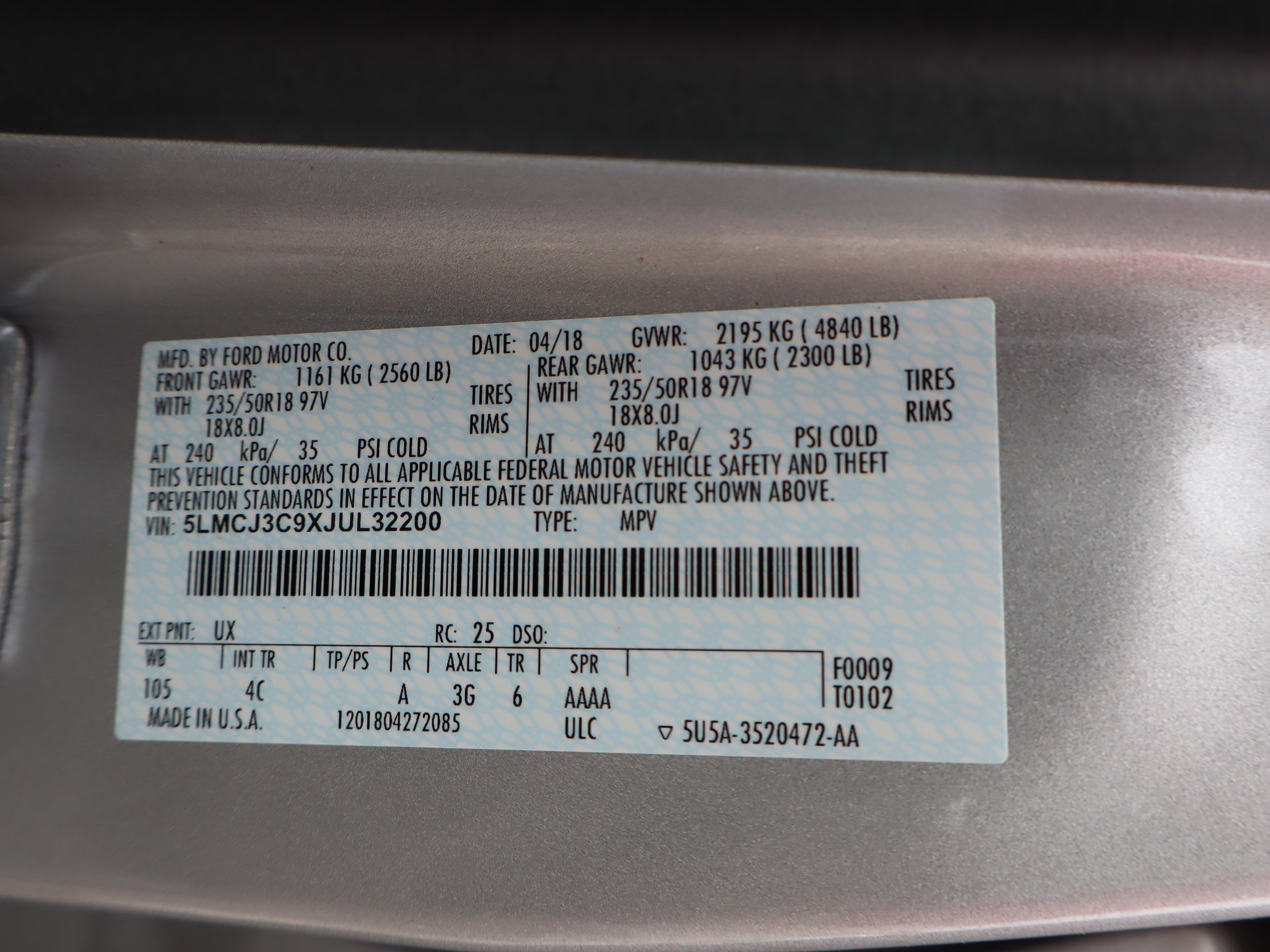 Used 2018 Lincoln MKC Reserve FWD image 42