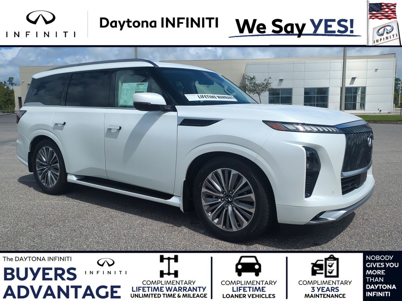 New 2026 INFINITI QX80 Luxe w/ Cargo Package