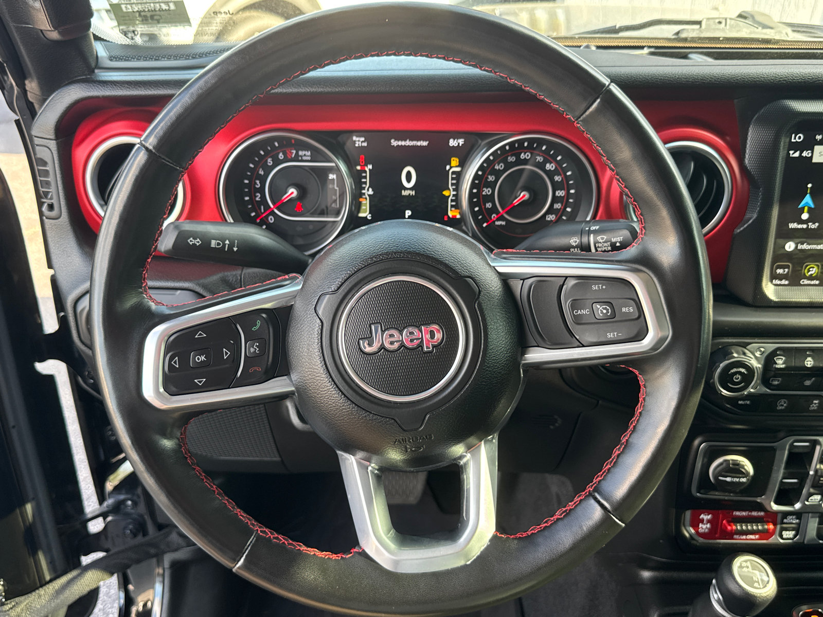 Used 2022 Jeep Gladiator Rubicon w/ Cold Weather Group AWD/4WD image 16