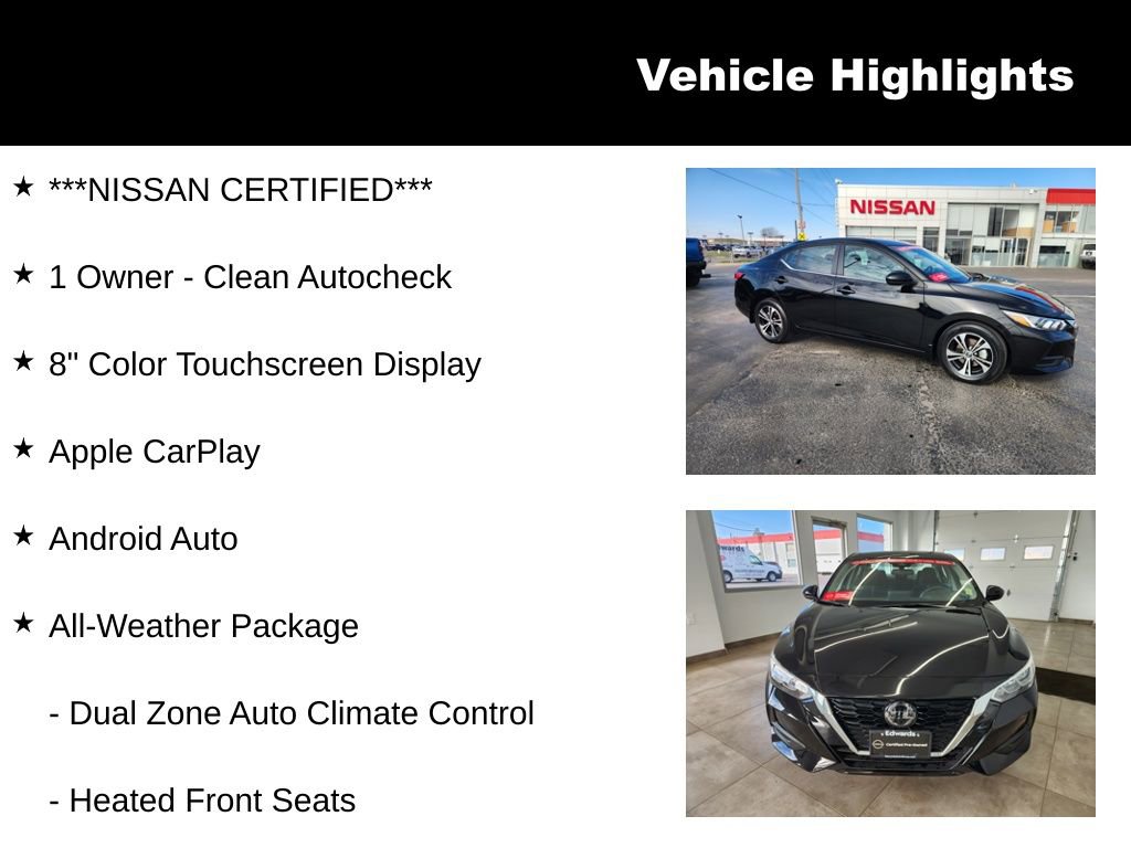 Used 2023 Nissan Sentra SV w/ All-Weather Package image 9