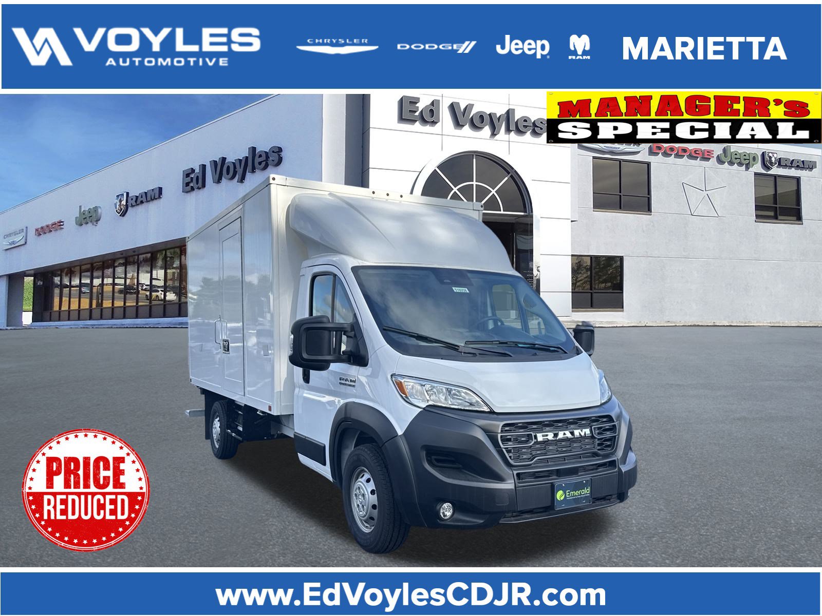 New 2023 RAM ProMaster 3500 w/ Convenience Group FWD image 1