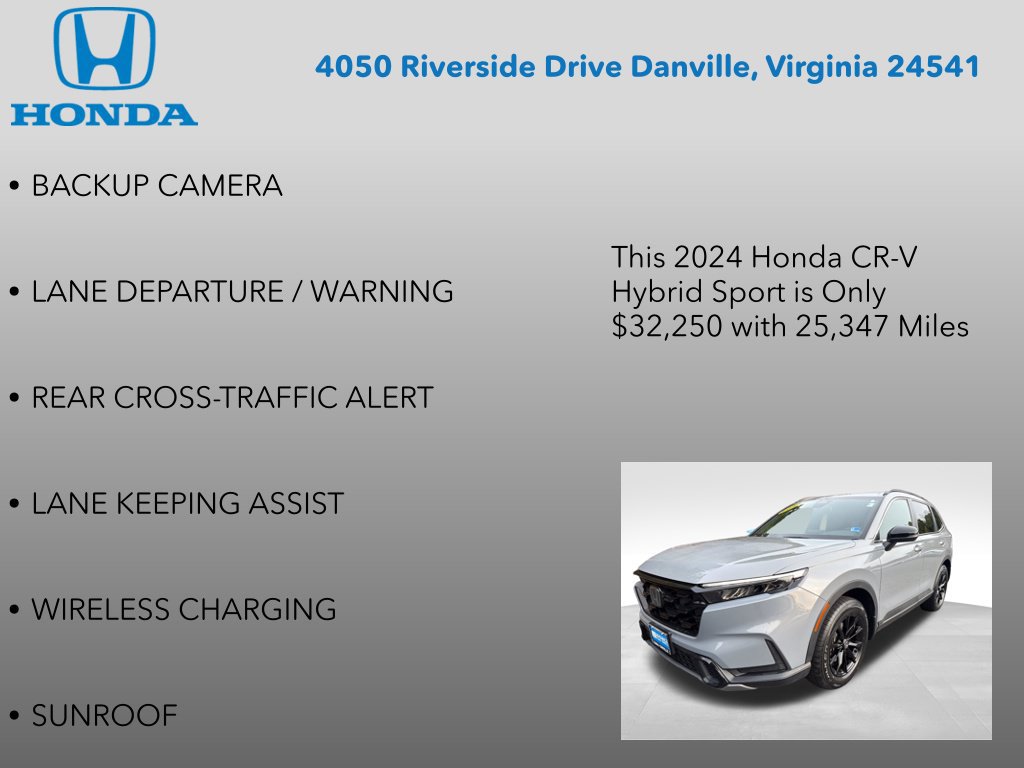 Used 2024 Honda CR-V Sport image 12
