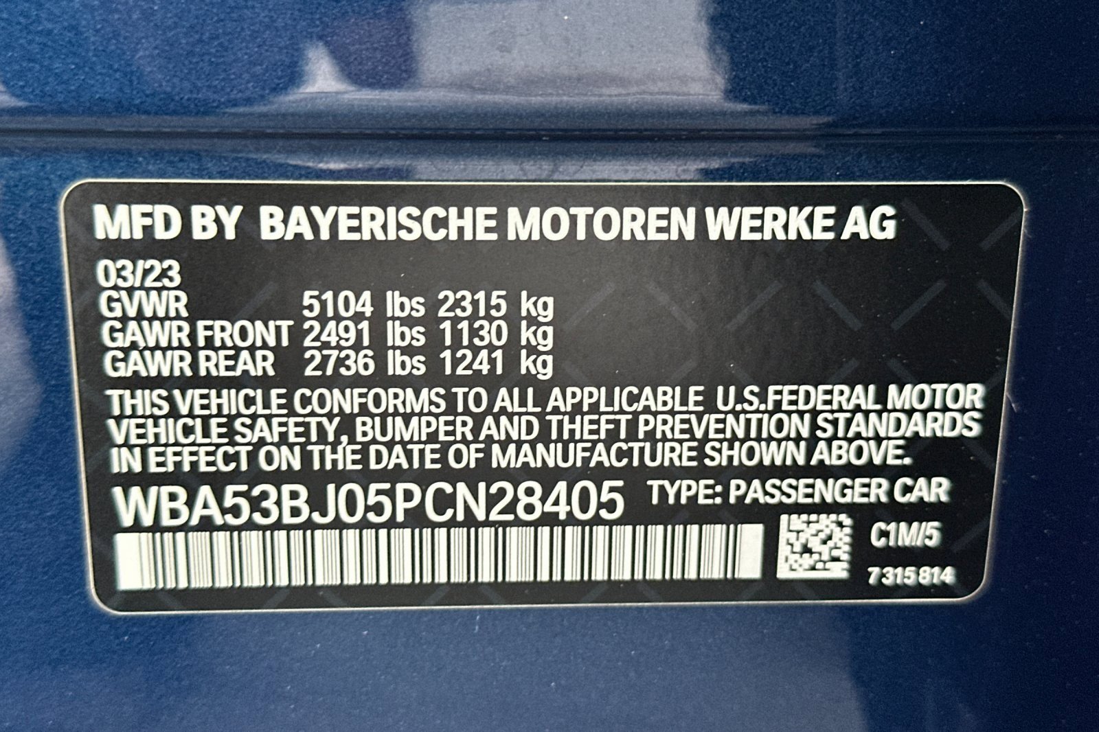Used 2023 BMW 540i w/ Executive Package RWD image 27
