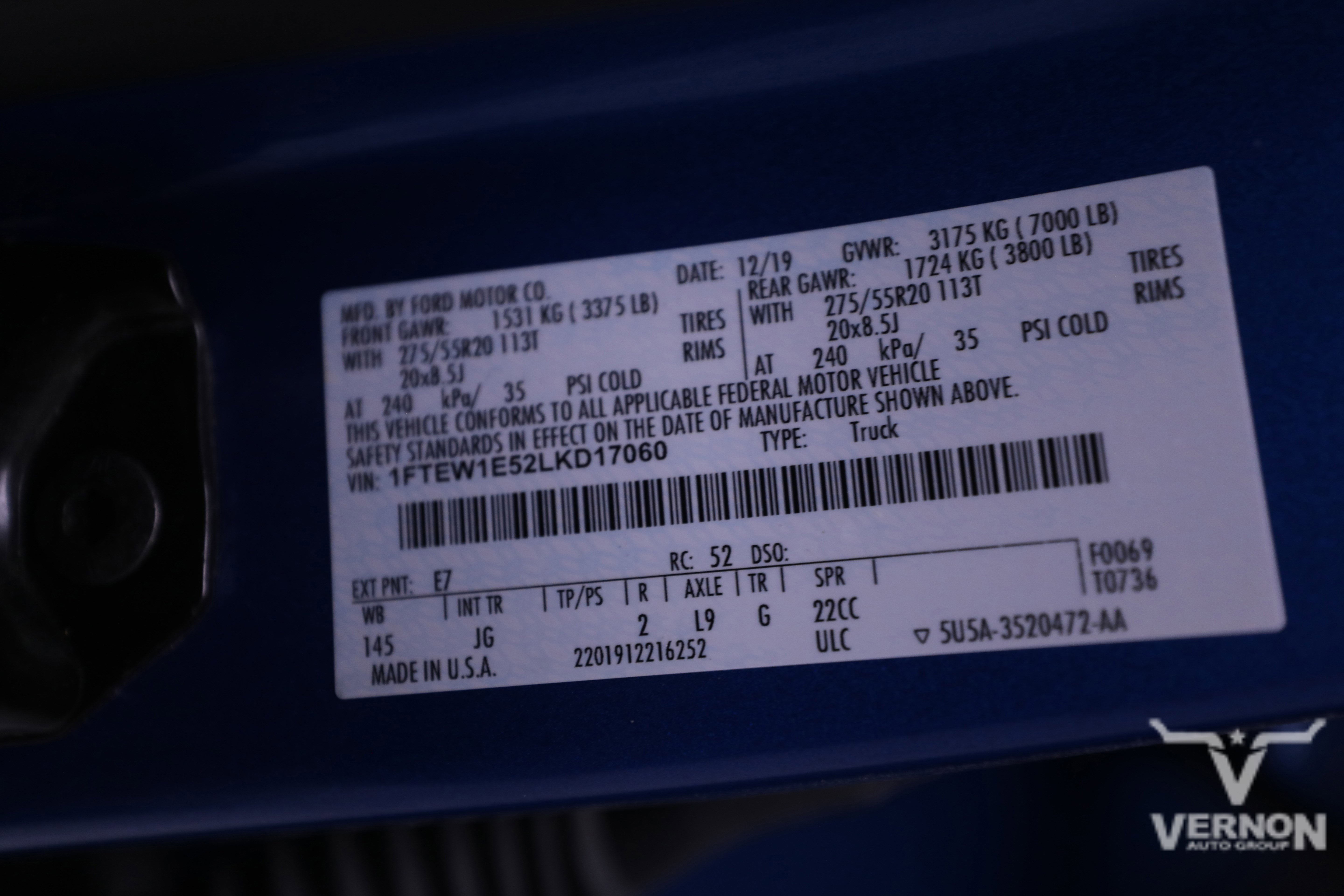 Used 2020 Ford F150 XL w/ Equipment Group 101A Mid image 35