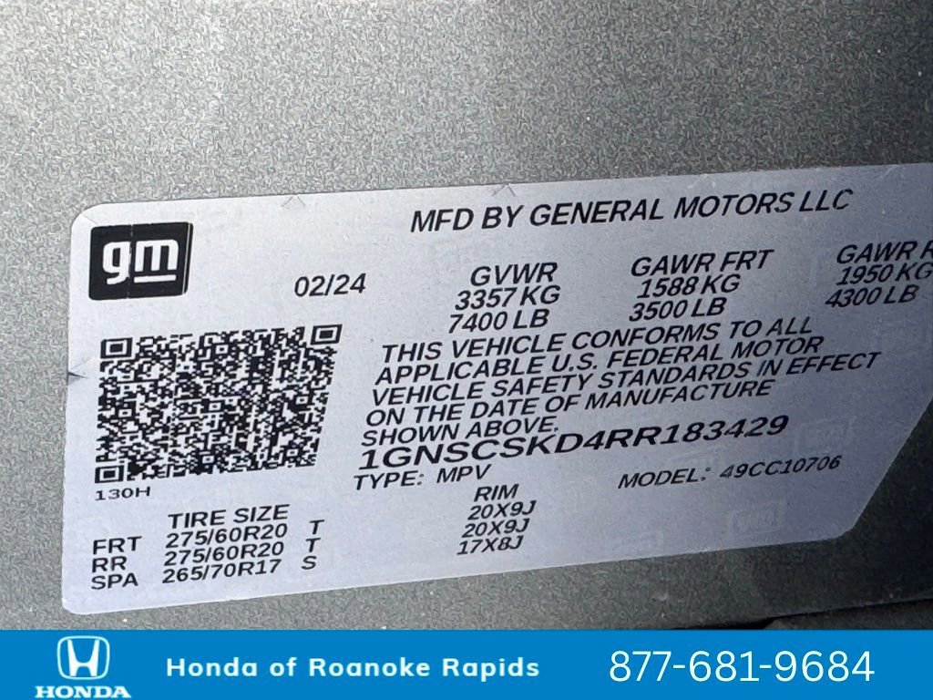 Used 2024 Chevrolet Tahoe Premier image 50