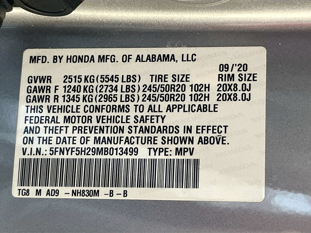 Used 2021 Honda Pilot Special Edition image 35
