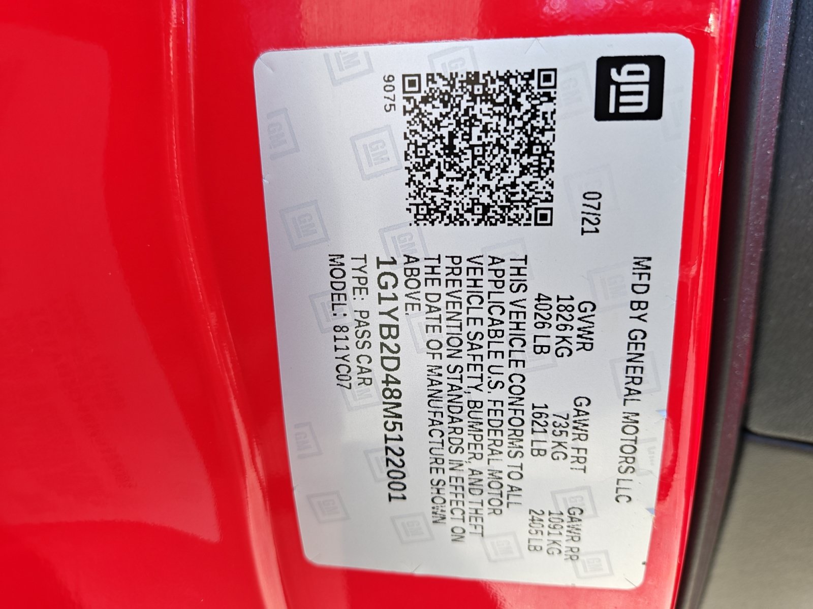 Used 2021 Chevrolet Corvette Stingray Preferred Cpe w/ 2LT RWD image 34
