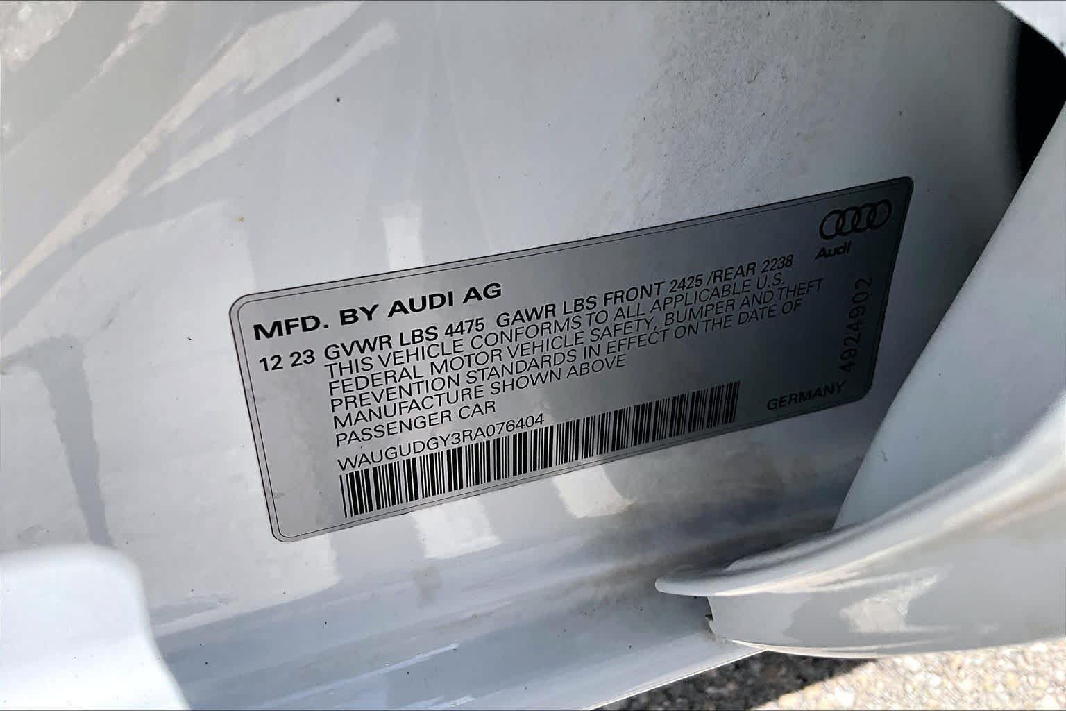 Used 2024 Audi A3 2.0T Premium w/ Convenience Package AWD/4WD image 35