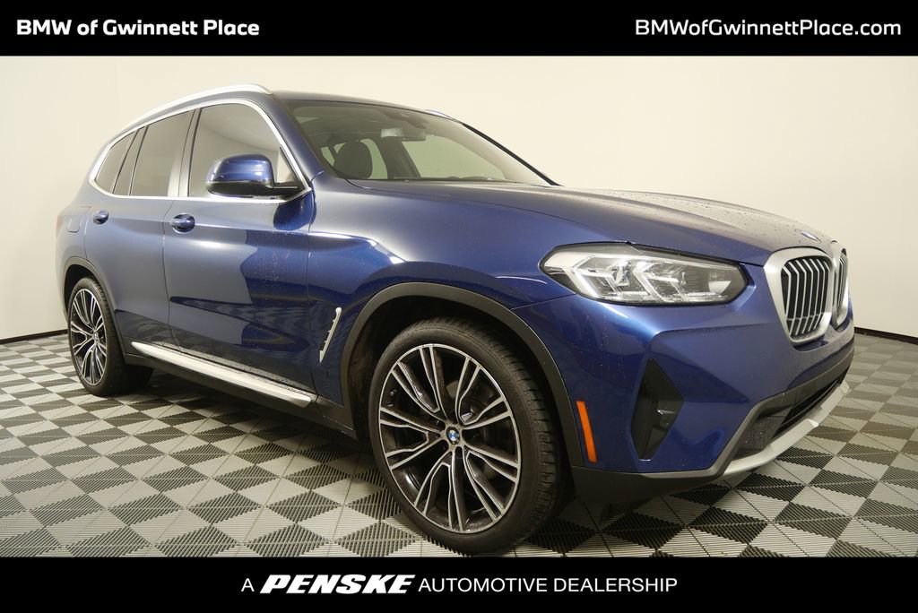 Used 2022 BMW X3 sDrive30i w/ Premium Package 2