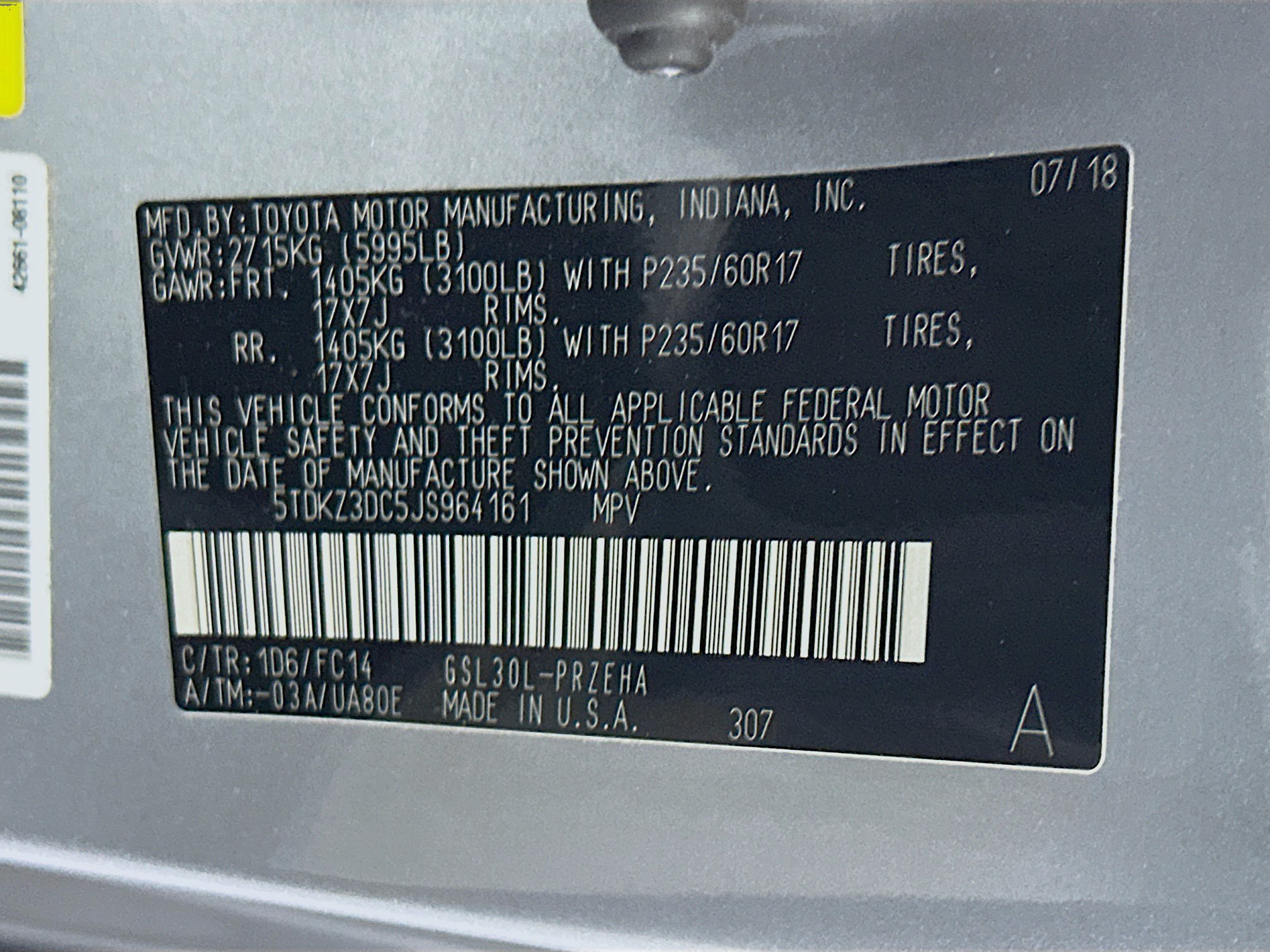 Used 2018 Toyota Sienna LE FWD image 12