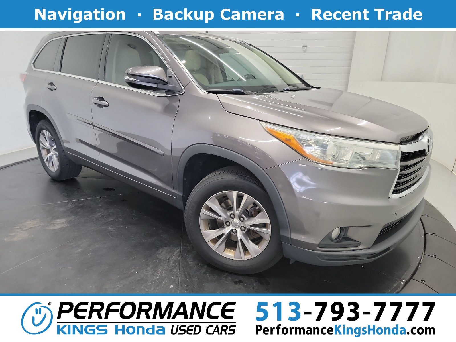 Used 2015 Toyota Highlander XLE FWD 360° Tour