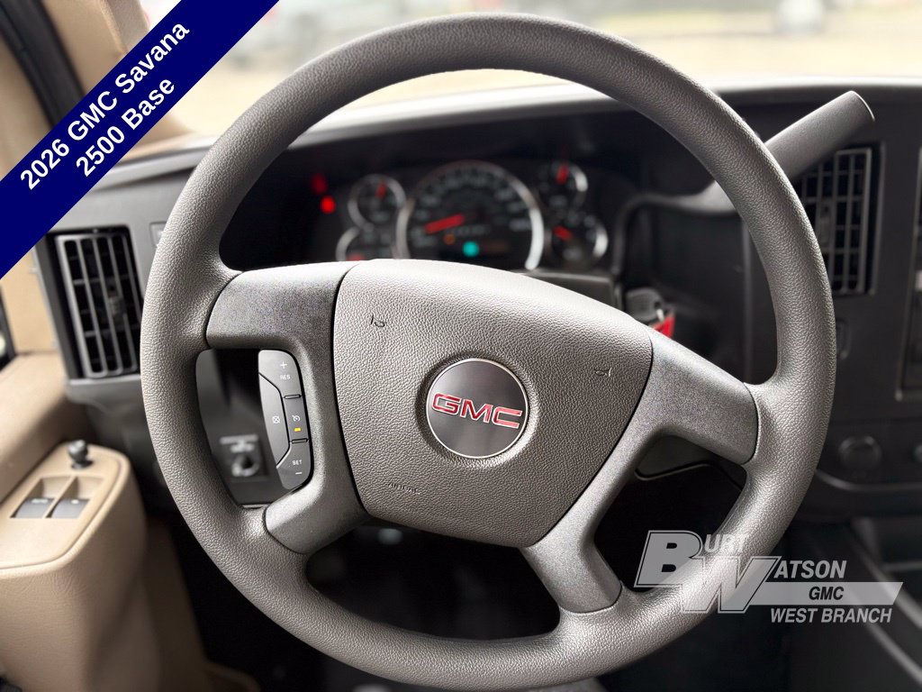 New 2026 GMC Savana 2500 w/ Driver Convenience Package RWD image 14