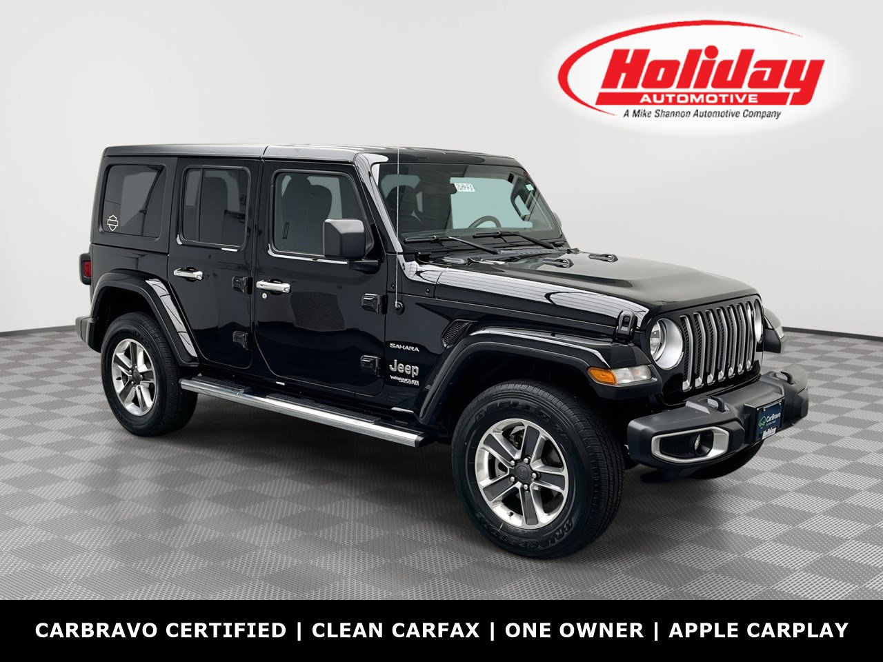 Used 2022 Jeep Wrangler Unlimited Sahara w/ Cold Weather Group AWD/4WD image 1