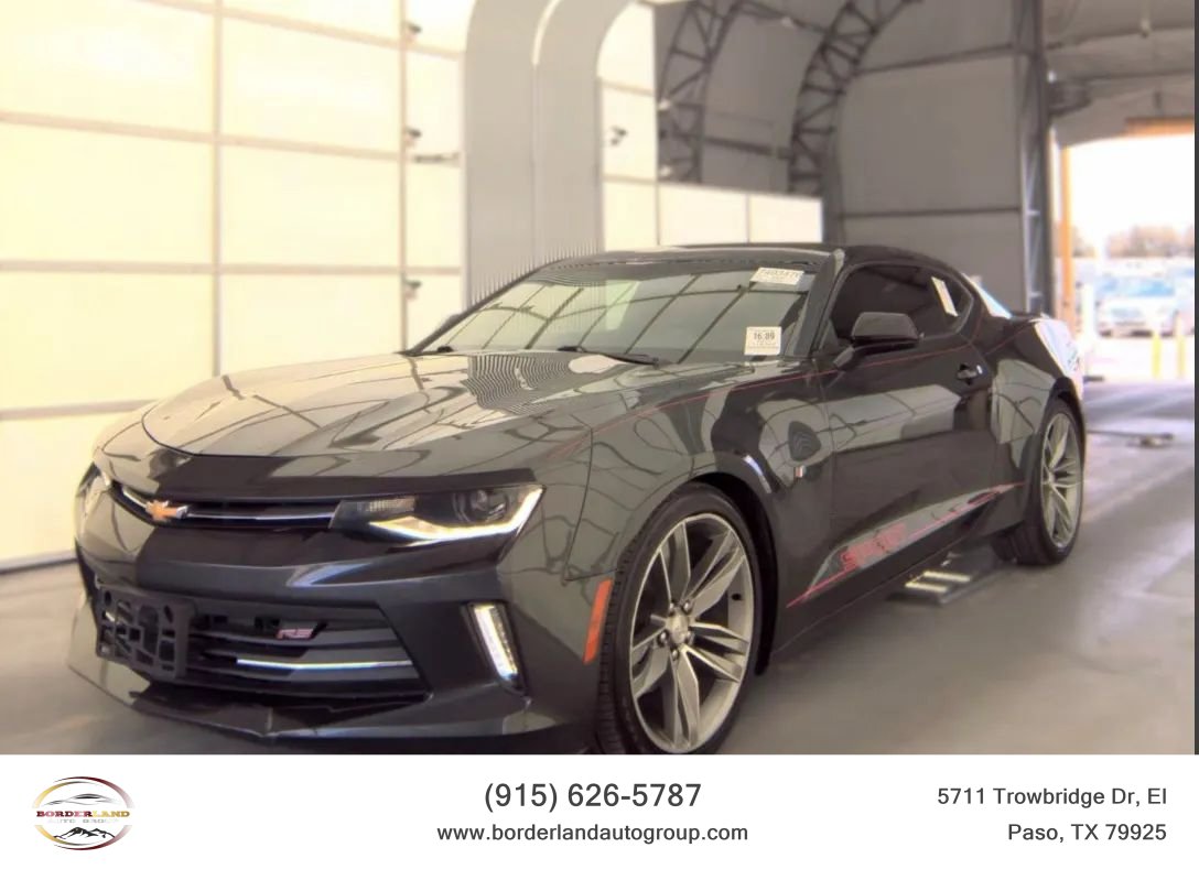 Used 2017 Chevrolet Camaro LT w/ RS Package RWD image 1