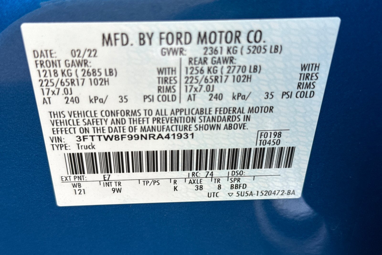 Used 2022 Ford Maverick AWD SuperCrew image 26