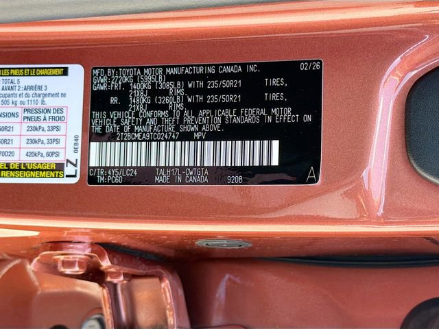 New 2026 Lexus RX 500h F Sport image 44