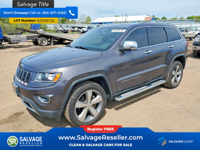 Used 2014 Jeep Grand Cherokee Limited w/ Mopar Chrome Edition Group AWD/4WD image 1