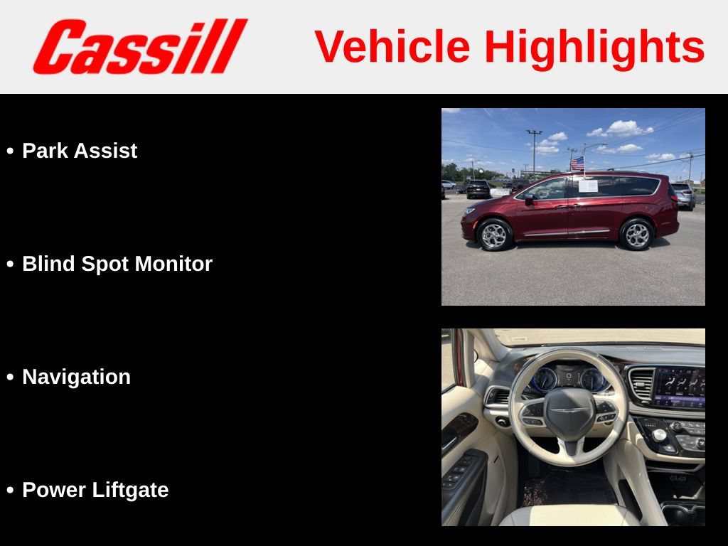 Used 2021 Chrysler Pacifica Limited w/ Premium & Safety Sphere Group AWD/4WD image 14