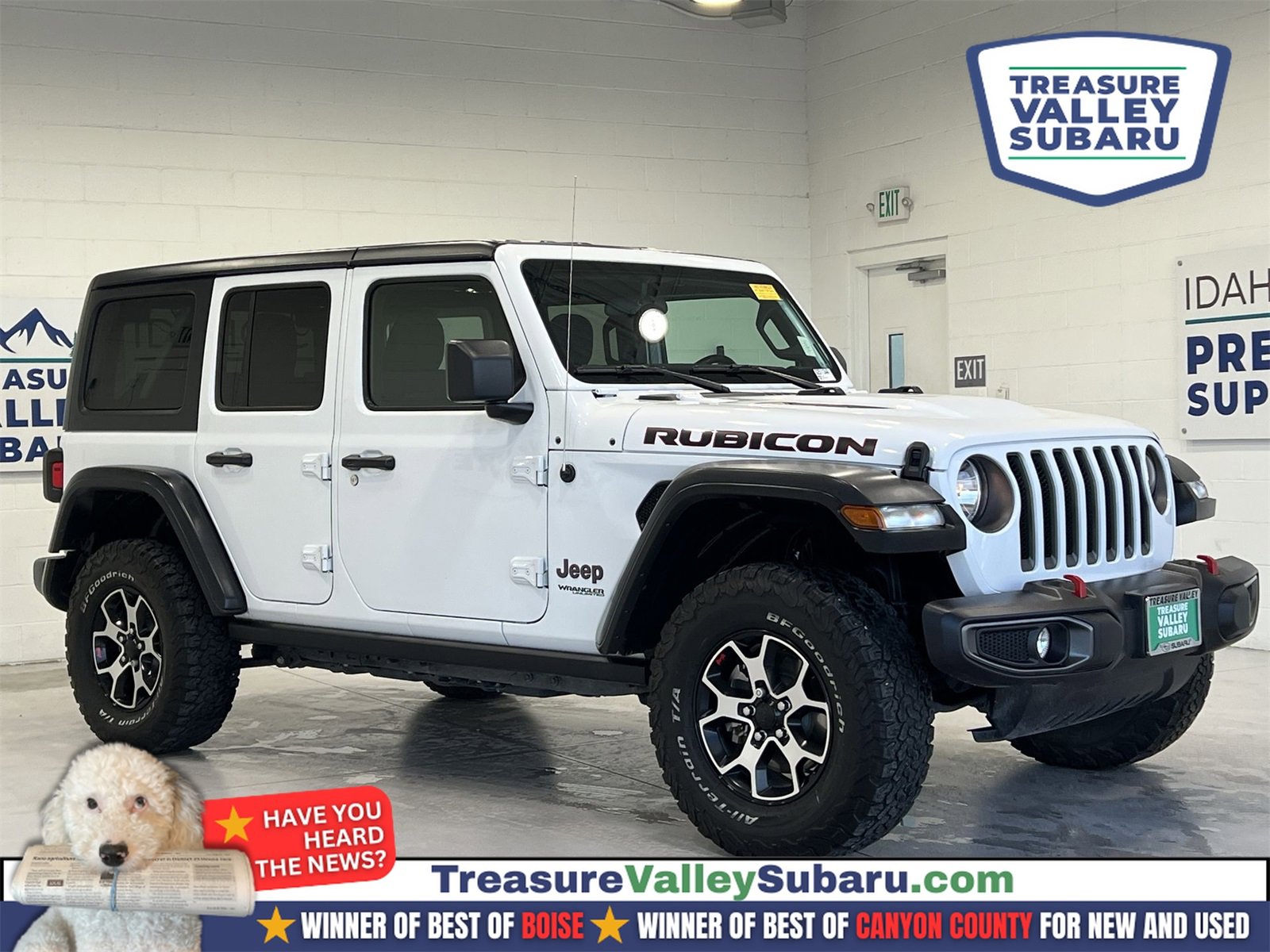 Used 2021 Jeep Wrangler Unlimited Rubicon w/ Cold Weather Group image 1