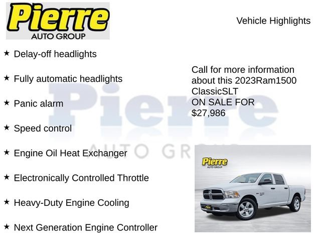 Used 2023 RAM 1500 Classic SLT AWD/4WD image 22