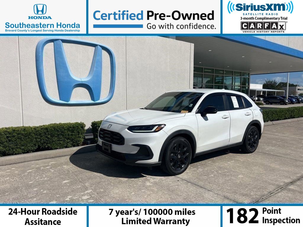 Certified 2024 Honda HR-V Sport