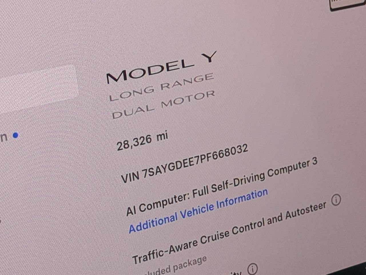 Used 2023 Tesla Model Y Long Range AWD/4WD image 12