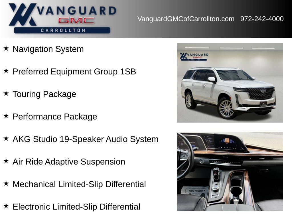 Used 2024 Cadillac Escalade Premium Luxury w/ Performance Package AWD/4WD image 6